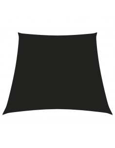 Parasole a Vela in Tela Oxford a Trapezio 3/4x3 m Nero 2