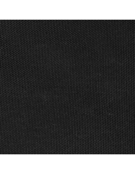 Parasole a Vela in Tela Oxford a Trapezio 3/4x3 m Nero