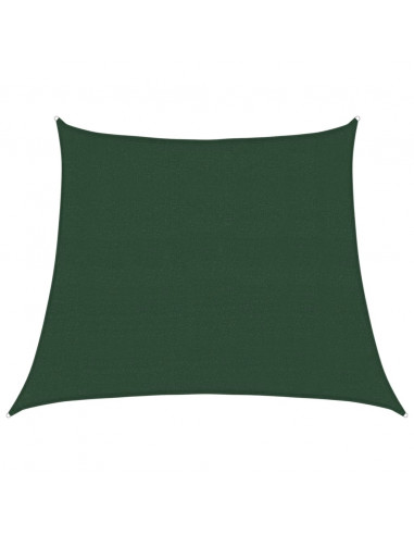 Vela Parasole 160 g/m² Verde Scuro 3/4x3 m in HDPE