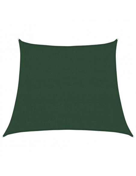 Vela Parasole 160 g/m² Verde Scuro 3/4x3 m in HDPE
