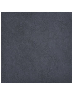 Listoni per Pavimenti Autoadesivi in PVC 5,11 m² Marmo Nero 2