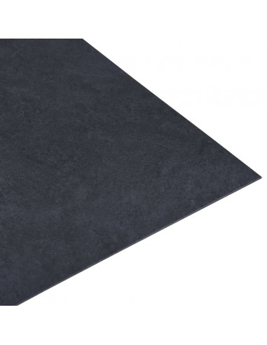 Listoni per Pavimenti Autoadesivi in PVC 5,11 m² Marmo Nero
