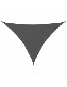 Parasole a Vela Oxford Triangolare 3,5x3,5x4,9 m Antracite 2