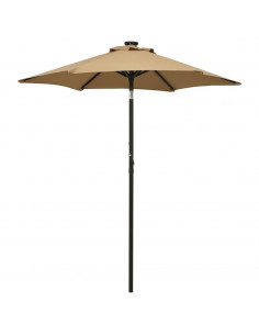 Ombrellone con LED Talpa 200x211 cm in Alluminio 2