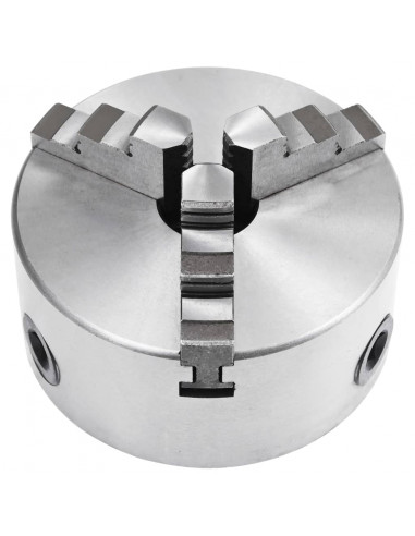Mandrino per Tornio a 3 Griffe Autocentrante 125 mm in Acciaio