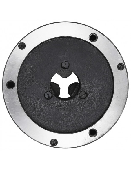 Mandrino per Tornio a 3 Griffe Autocentrante 125 mm in Acciaio