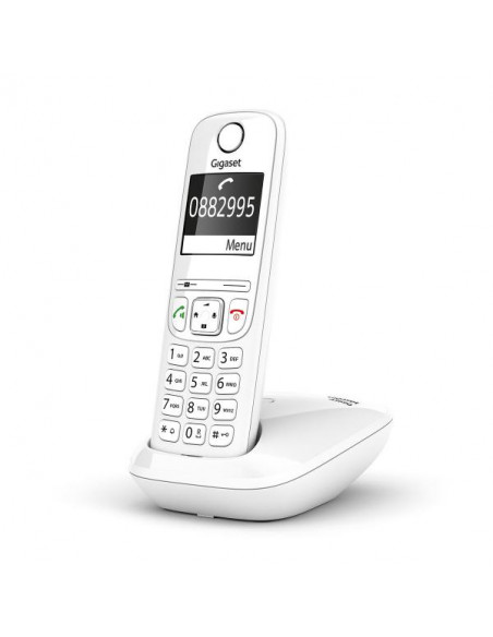 Gigaset AS690 Telefono analogico/DECT Identificatore di chiamata Bianco
