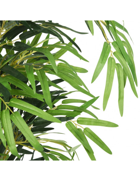 Albero Bambù Artificiale 1095 Foglie 150 cm Verde