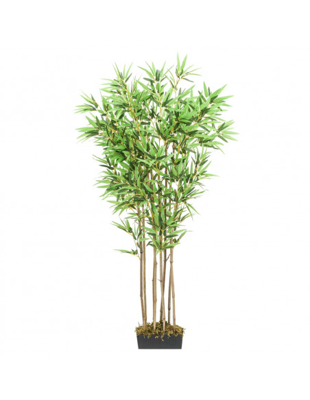 Albero Bambù Artificiale 1288 Foglie 180 cm Verde