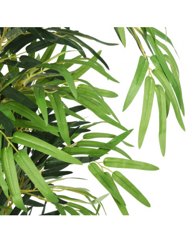 Albero Bambù Artificiale 1605 Foglie 180 cm Verde