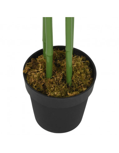 Albero Bambù Artificiale 576 Foglie 150 cm Verde