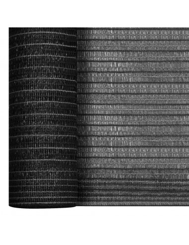 Rete per Privacy Antracite 1,5x25 m in HDPE 195 g/m²