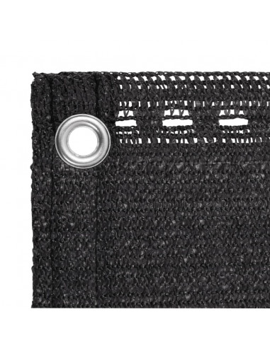 Paravento da Balcone Antracite 120x300 cm in HDPE