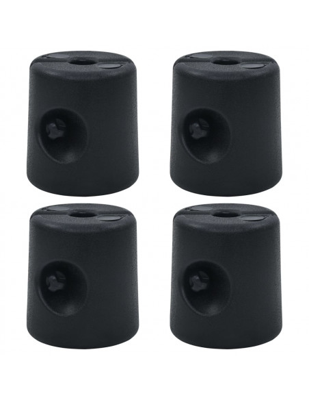 Pesi per Gazebo 4 pz in PE Neri