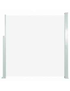 Tenda Laterale Retrattile per Patio 140x300 cm Crema 2