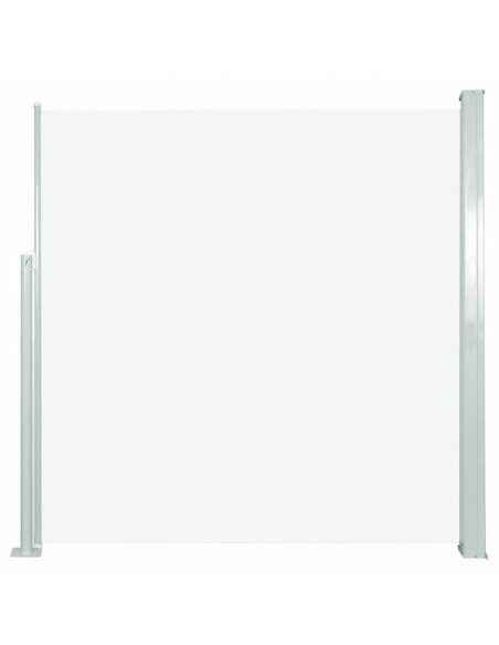 Tenda Laterale Retrattile per Patio 140x300 cm Crema