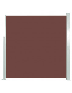 Tenda Laterale Retrattile per Patio 140x300 cm Marrone 2