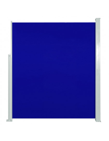 Tenda Laterale Retrattile per Patio 160x300 cm Blu