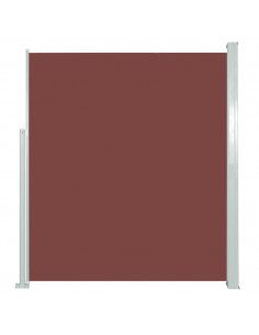 Tenda Laterale Retrattile per Patio 160x300 cm Marrone 2