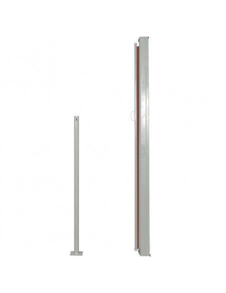 Tenda Laterale Retrattile per Patio 160x300 cm Marrone