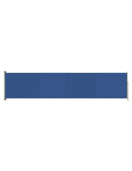 Tenda Laterale Retrattile per Patio 140x600 cm Blu