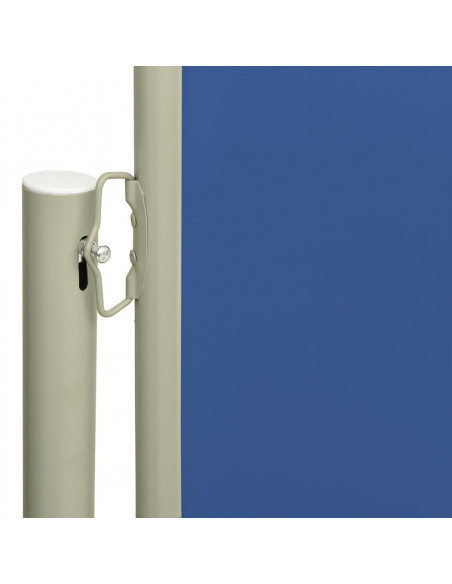 Tenda Laterale Retrattile per Patio 140x600 cm Blu
