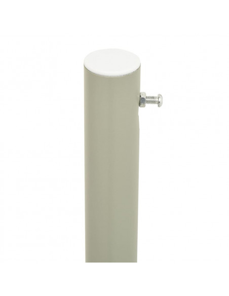 Tenda Laterale Retrattile per Patio 140x600 cm Rossa
