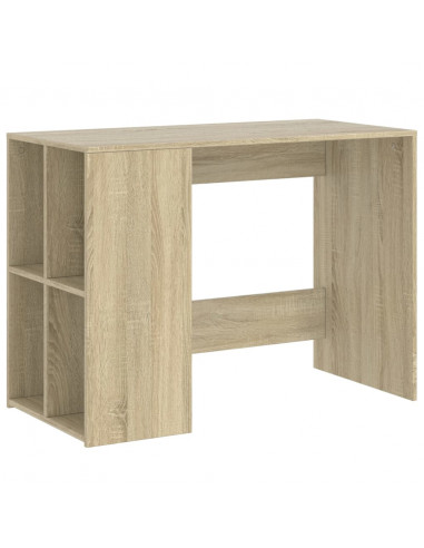 Scrivania Rovere Sonoma 102x50x75 cm in Legno Multistrato
