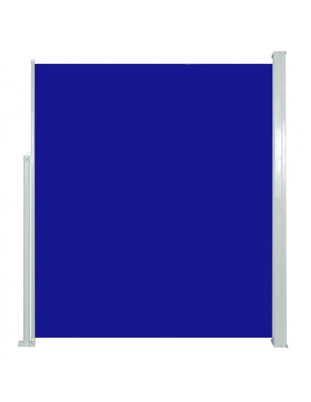 Tenda Laterale Retrattile per Patio 160x500 cm Blu