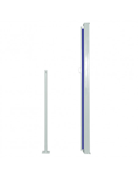 Tenda Laterale Retrattile per Patio 160x500 cm Blu