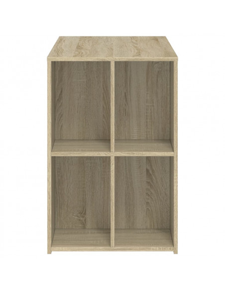 Scrivania Rovere Sonoma 102x50x75 cm in Legno Multistrato