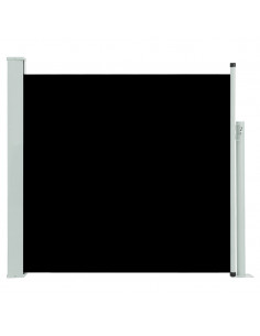 Tenda Laterale Retrattile per Patio 170x300 cm Nera 2