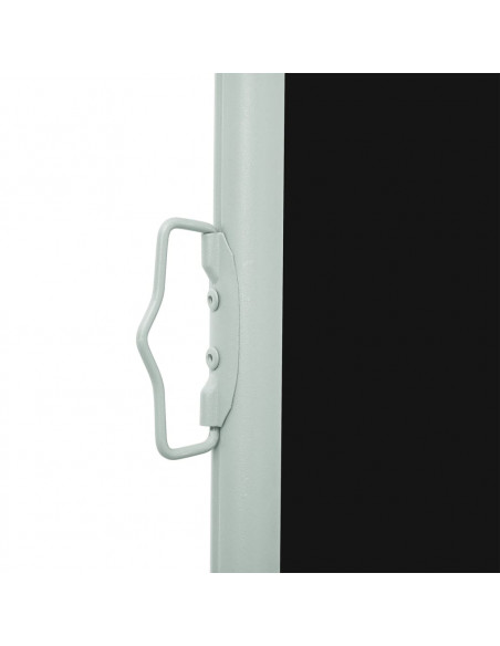 Tenda Laterale Retrattile per Patio 170x300 cm Nera
