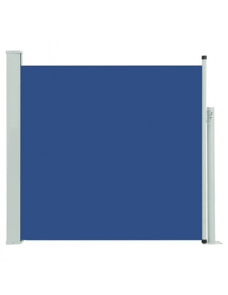 Tenda Laterale Retrattile per Patio 170x300 cm Blu