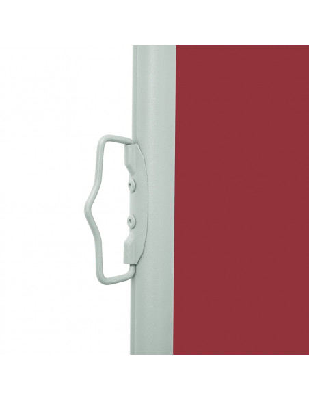 Tenda Laterale Retrattile per Patio 170x300 cm Rossa