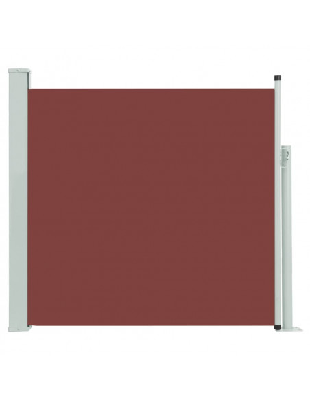 Tenda Laterale Retrattile per Patio 170x300 cm Marrone