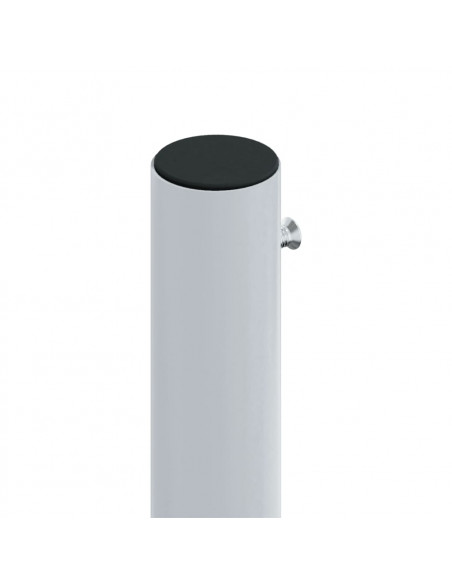 Tenda da Sole Laterale Retrattile Nera 180x600 cm