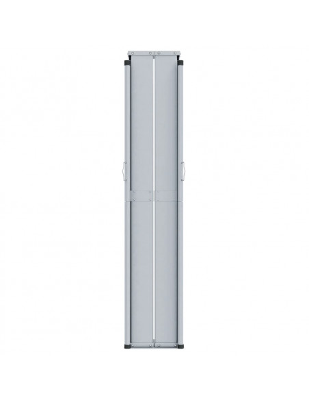 Tenda da Sole Laterale Retrattile Marrone 180x1000 cm