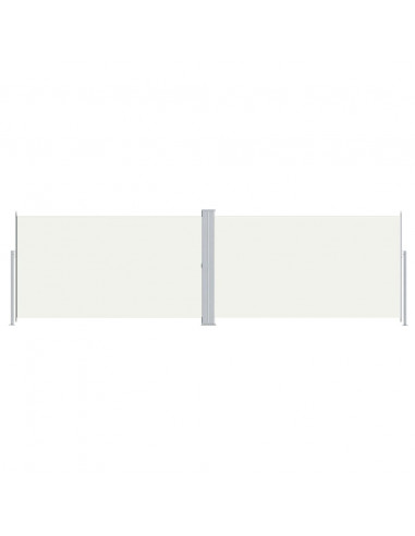 Tenda da Sole Laterale Retrattile Crema 180x600 cm