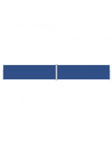 Tenda da Sole Laterale Retrattile Blu 180x1200 cm