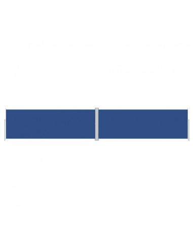 Tenda da Sole Laterale Retrattile Blu 180x1000 cm