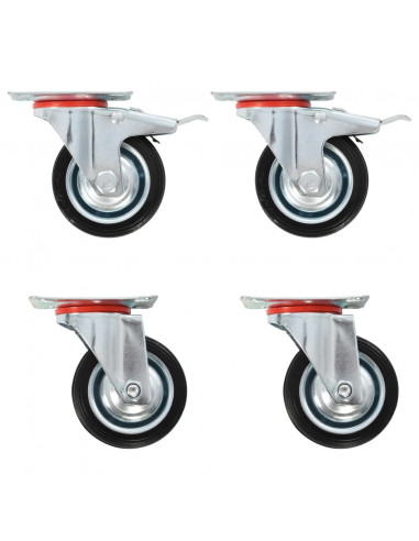 Rotelle Girevoli 4 pz 75 mm