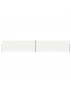 Tenda da Sole Laterale Retrattile Crema 220x1200 cm 2