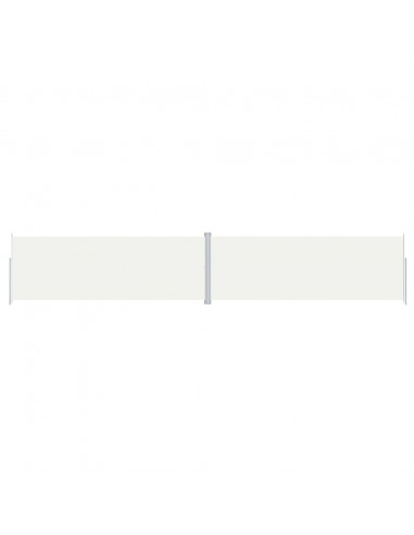 Tenda da Sole Laterale Retrattile Crema 220x1200 cm