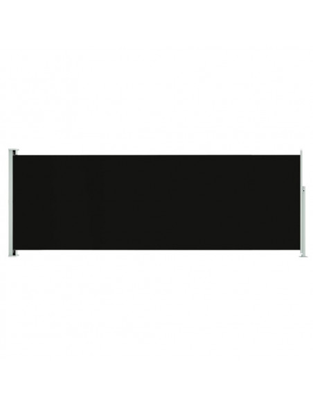 Tenda Laterale Retrattile per Patio 220x600 cm Nera