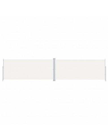 Tenda da Sole Laterale Retrattile Crema 220x1000 cm