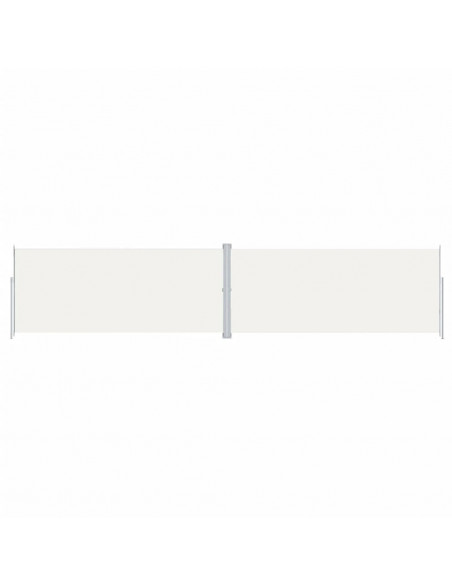 Tenda da Sole Laterale Retrattile Crema 220x1000 cm