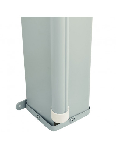 Tenda da Sole Laterale Retrattile per Patio 180x600 cm Rossa