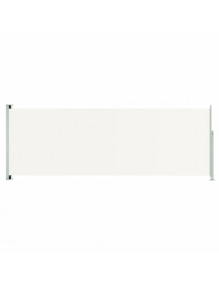 Tenda Laterale Retrattile per Patio 220x600 cm Crema