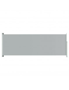Tenda Laterale Retrattile per Patio 220x600 cm Grigia 2